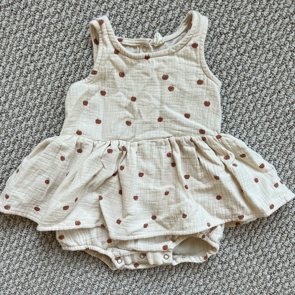 Quincy Mae Skirted Bodysuit 6-12 Months
